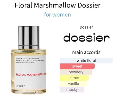 dossier fragrances review|marshmallow dossier perfume reviews.